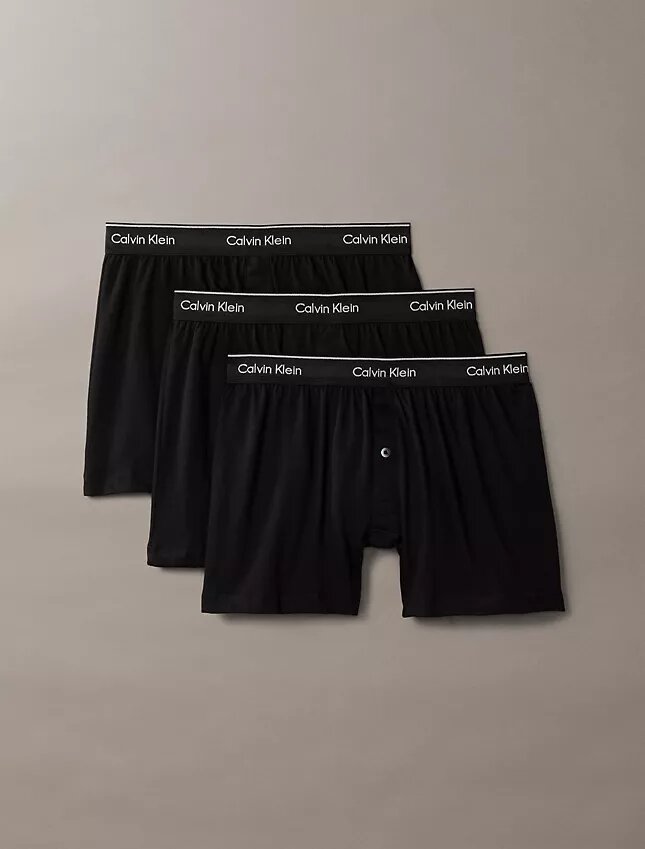 Boxer de punto Cotton Classics, paquete de 3 Boxer de punto Cotton Classics, paquete de 3