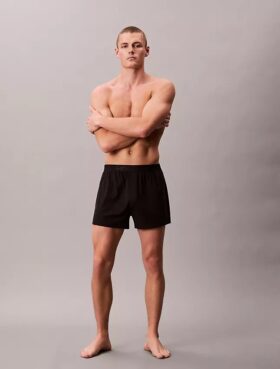 Boxer de punto fino CK Black Lounge Boxer de punto fino CK Black Lounge