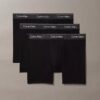 Boxer Icon Cotton Stretch metalizado, paquete de 3 Boxer Briefs