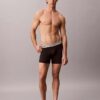 Boxer Icon Cotton Stretch metalizado, paquete de 3 Boxer Briefs