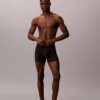 Boxer Icon Cotton Stretch metalizado, paquete de 3 Boxer Briefs