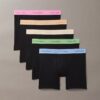 Boxer Icon de algodón Cotton Stretch Pride, paquete de 5 Boxer Briefs