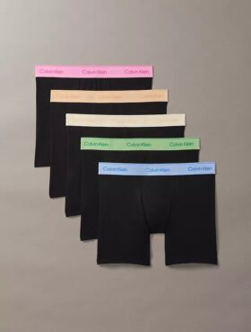 Boxer Icon de algodón Cotton Stretch Pride, paquete de 5 Boxer Briefs