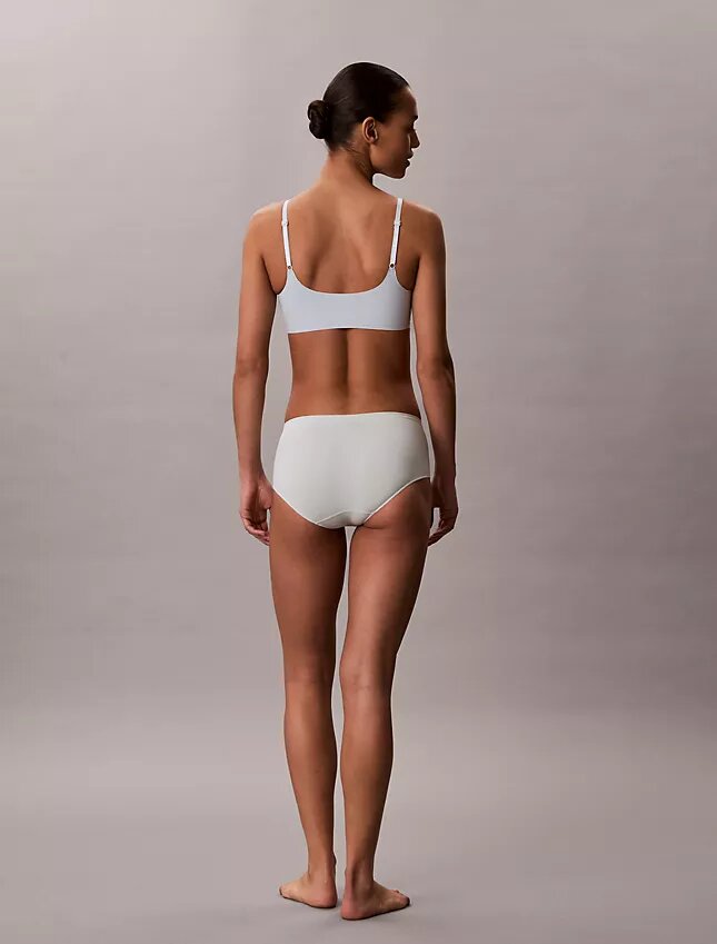 Boyshort elástico con tejido adherido Boyshort elástico con tejido adherido