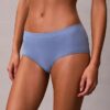Boyshort elástico con tejido adherido Boyshort elástico con tejido adherido