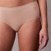 Boyshort elástico con tejido adherido Boyshort elástico con tejido adherido