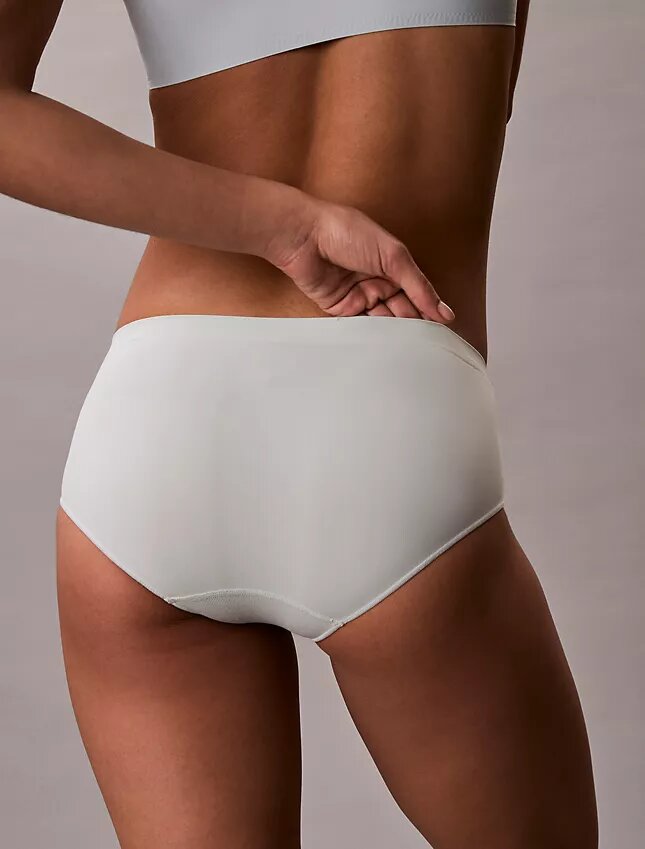 Boyshort elástico con tejido adherido Boyshort elástico con tejido adherido