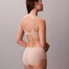 Boyshort elástico con tejido adherido Boyshort elástico con tejido adherido