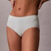 Boyshort elástico con tejido adherido Boyshort elástico con tejido adherido