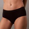 Boyshort elástico con tejido adherido Boyshort elástico con tejido adherido