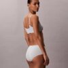 Boyshort elástico con tejido adherido Boyshort elástico con tejido adherido