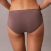 Boyshort elástico con tejido adherido Boyshort elástico con tejido adherido