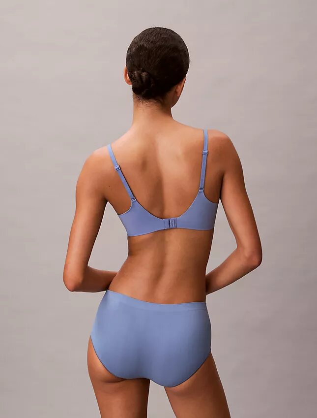 Boyshort elástico con tejido adherido Boyshort elástico con tejido adherido