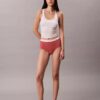 Braguita de talle alto de Cotton Stretch acanalado Braguita de talle alto de Cotton Stretch acanalado