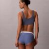 Braguita de talle alto de Cotton Stretch acanalado Braguita de talle alto de Cotton Stretch acanalado