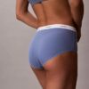 Braguita de talle alto de Cotton Stretch acanalado Braguita de talle alto de Cotton Stretch acanalado