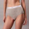 Braguita de talle alto de Cotton Stretch acanalado Braguita de talle alto de Cotton Stretch acanalado