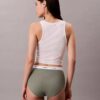 Braguita de talle alto de Cotton Stretch acanalado Braguita de talle alto de Cotton Stretch acanalado