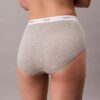 Braguita de talle alto de Cotton Stretch acanalado Braguita de talle alto de Cotton Stretch acanalado