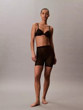 Braguitas tipo bóxer con espalda baja de malla minimalista