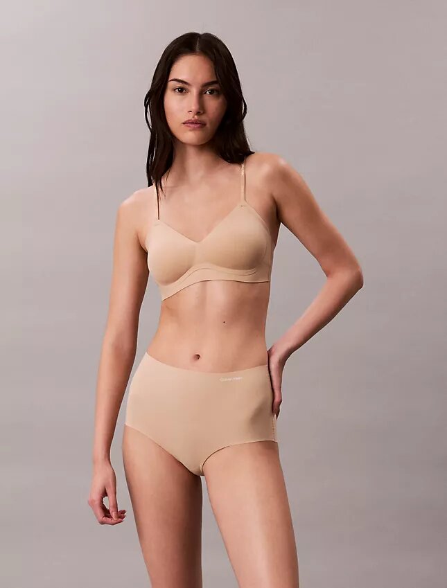 Bralette con aros de gel invisibles y forro ligero Bralette con aros de gel invisibles y forro ligero