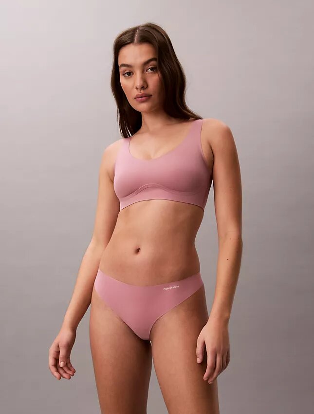 Bralette con aros de gel invisibles y forro ligero Bralette con aros de gel invisibles y forro ligero