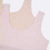 Bralette con banda de logotipo para niñas, paquete de 2 Bralette con banda de logotipo para niñas, paquete de 2