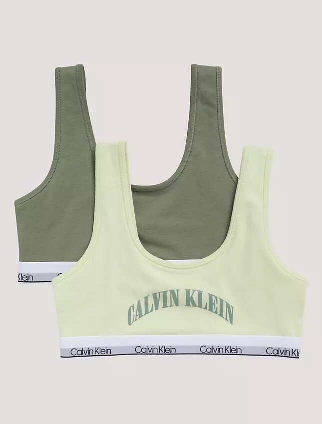 Bralette con gráfico del logotipo del arco, paquete de 2 Bralette con gráfico del logotipo del arco, paquete de 2