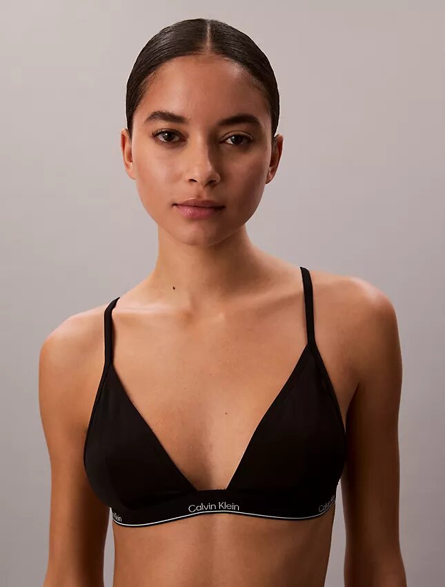 Bralette de baño con triángulo icónico de CK Bralette de baño con triángulo icónico de CK
