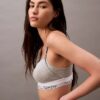 Bralette de maternidad ligeramente forrada de algodón Modal Icon
