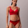 Bralette Icon de algodón y Modal con efecto metalizado