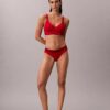Bralette Icon de algodón y Modal con efecto metalizado