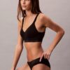 Bralette Icon de algodón y Modal con efecto metalizado