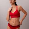 Bralette Icon de algodón y Modal con efecto metalizado