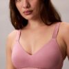 Bralette Icon de algodón y Modal metalizado con forro ligero