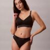 Bralette Icon de algodón y Modal metalizado con forro ligero