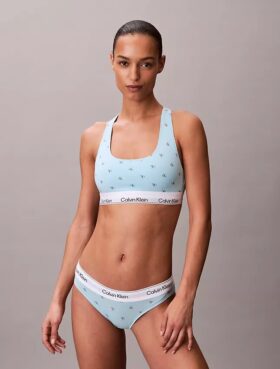 Bralette Icon de algodón y Modal Unlined sin forro