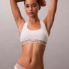 Bralette Icon de algodón y Modal Unlined sin forro