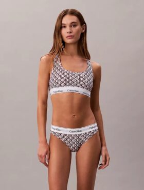 Bralette Icon de algodón y Modal Unlined sin forro