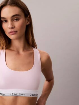 Bralette Icon de algodón y Modal Unlined sin forro