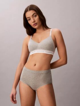 Bralette sin aros con forro ligero y logotipo Archive