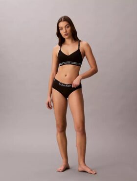 Bralette sin aros con logotipo Archive y forro ligero Bralette sin aros con logotipo Archive y forro ligero