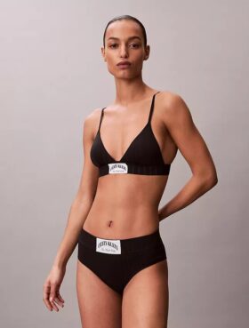 Bralette triangular Heritage Classic Cotton Stretch con forro ligero