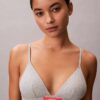 Bralette triangular Heritage Classic Cotton Stretch con forro ligero Bralette triangular Heritage Classic Cotton Stretch con forro ligero