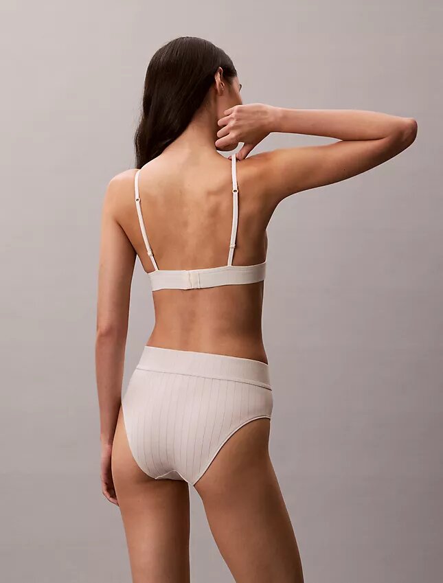 Bralette triangular Heritage Classic Cotton Stretch con forro ligero Bralette triangular Heritage Classic Cotton Stretch con forro ligero