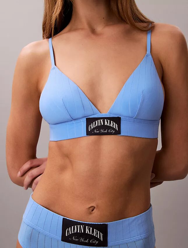 Bralette triangular Heritage Classic Cotton Stretch con forro ligero Bralette triangular Heritage Classic Cotton Stretch con forro ligero