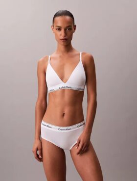 Bralette triangular Icon de algodón y Modal con forro ligero