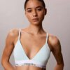 Bralette triangular Icon de algodón y Modal con forro ligero