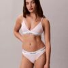 Bralette triangular Icon de algodón y Modal con forro ligero