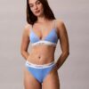 Bralette triangular Icon de algodón y Modal con forro ligero